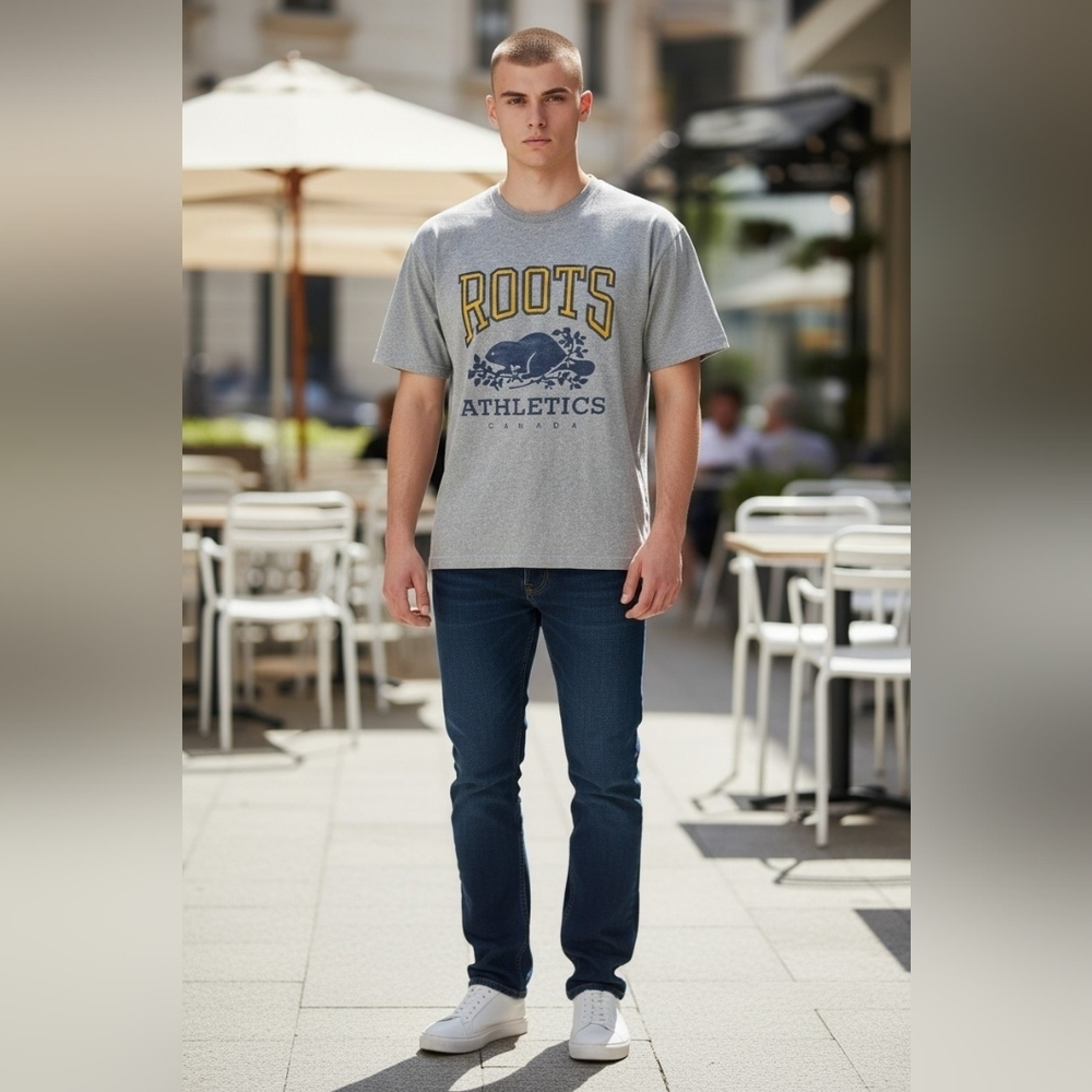 Vintage Roots Athletics Size XSmall Canadian Shirt